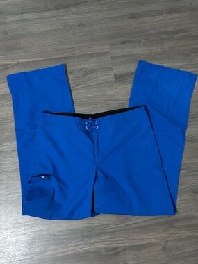 Women’s Mobb Royal Blue Uniform Pants Scrub Pants With Side Pocket Drawstring